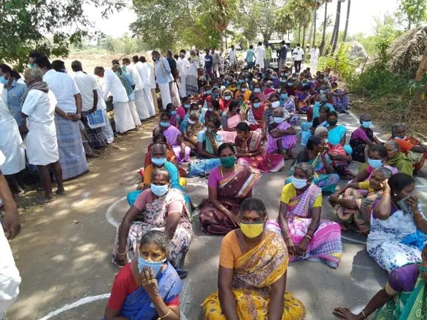 Thiruvarur - Lake - Cleanup work - 